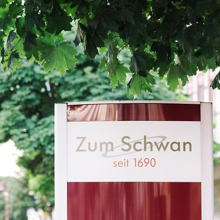 Hotel Zum Schwan Wanfried Buitenkant foto