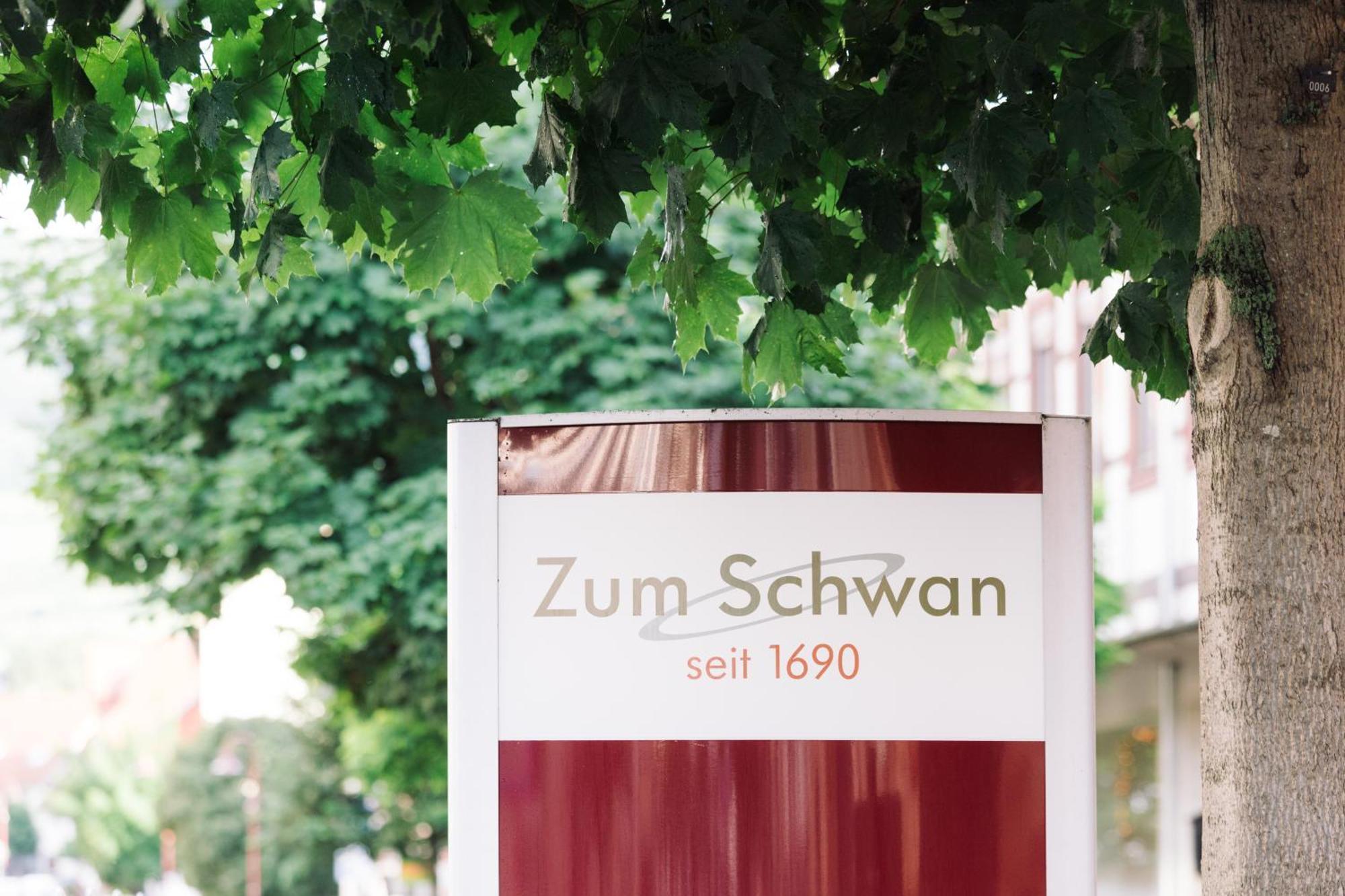 Hotel Zum Schwan Wanfried Buitenkant foto