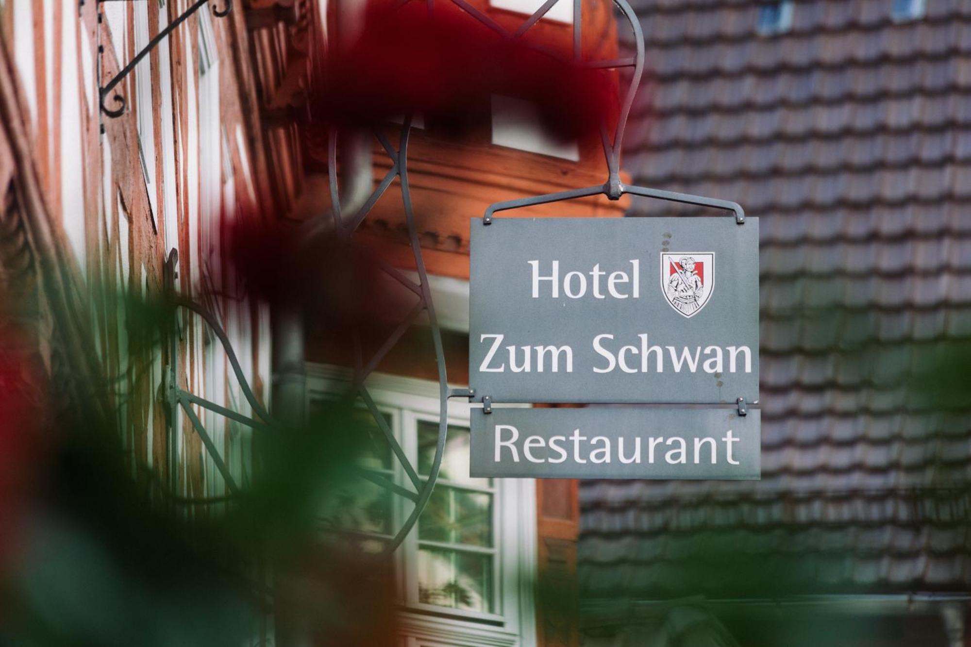 Hotel Zum Schwan Wanfried Buitenkant foto