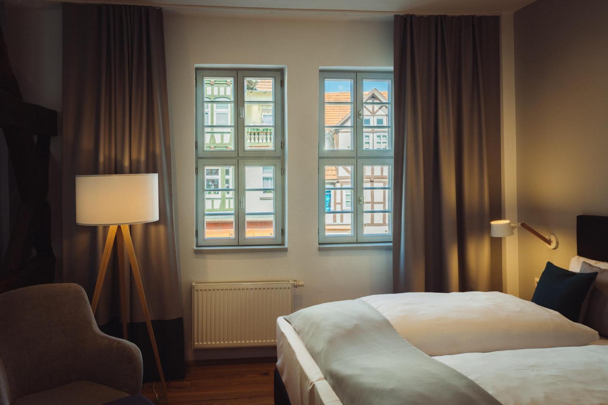 Hotel Zum Schwan Wanfried Buitenkant foto