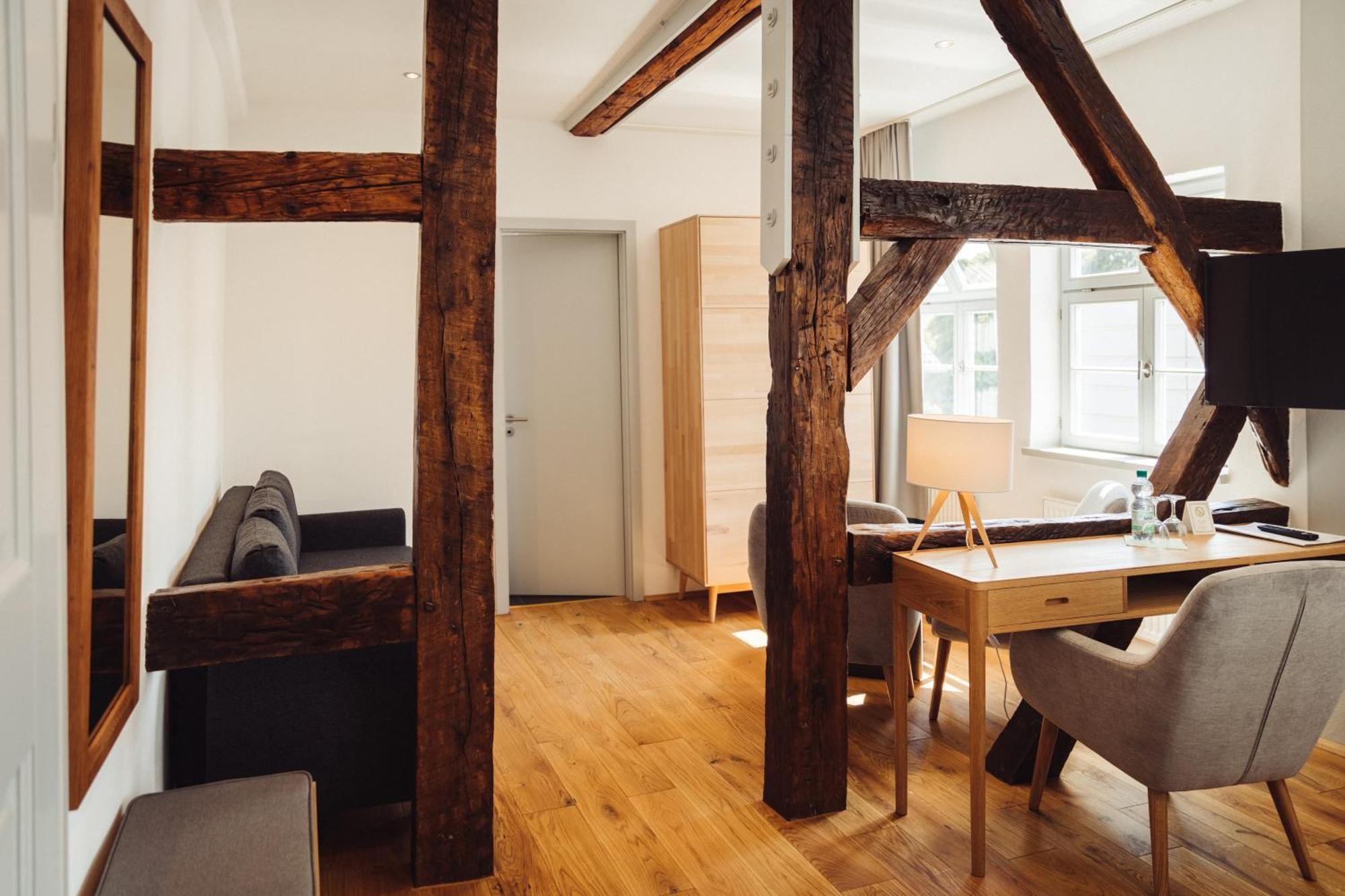Hotel Zum Schwan Wanfried Buitenkant foto